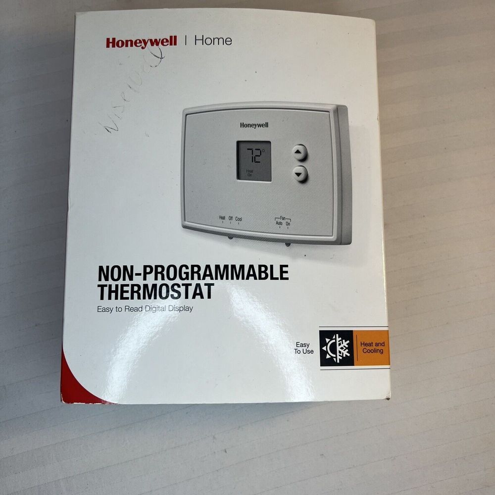 Honeywell‎ RTH111B1024 Digital Non-Programmable Thermostat New Box Free Shipping